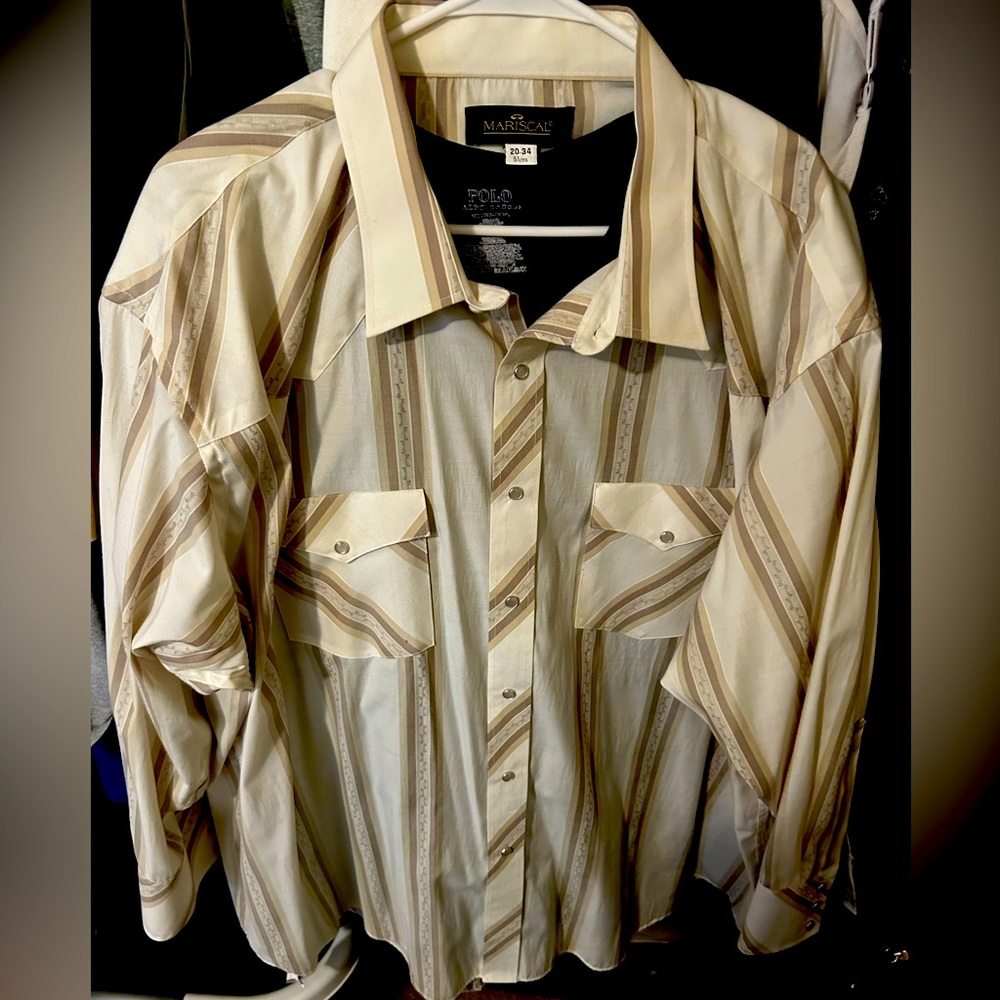 Cowboy Pearl snaps button shirt